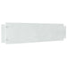 Gazonranden 5 st 100 x 25 x 0,07 cm Gegalvaniseerd staal Zilver