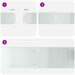 Grashek Gegalvaniseerde kleur 100 x 20 x 0.07 cm