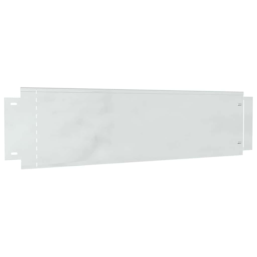 Gazonranden 10 st 100 x 25 x 0,07 cm Gegalvaniseerd staal