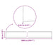 Gras Rand Zilver 1000 x 20 x 0,03 cm