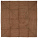 Gebied Tapijt Grijs 120 x 120 cm Jute