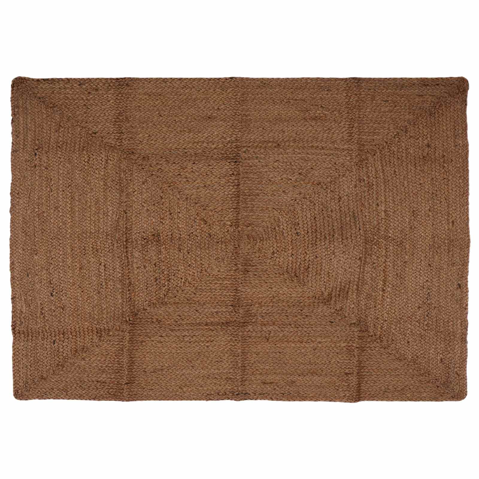 Gebied Tapijt Grijs 120 x 170 cm Jute