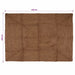 Gebied Tapijt Grijs 240 x 340 cm Jute