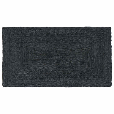 Vloerkleden Rechthoekig Donkergrijs 60 x 110 cm Jute