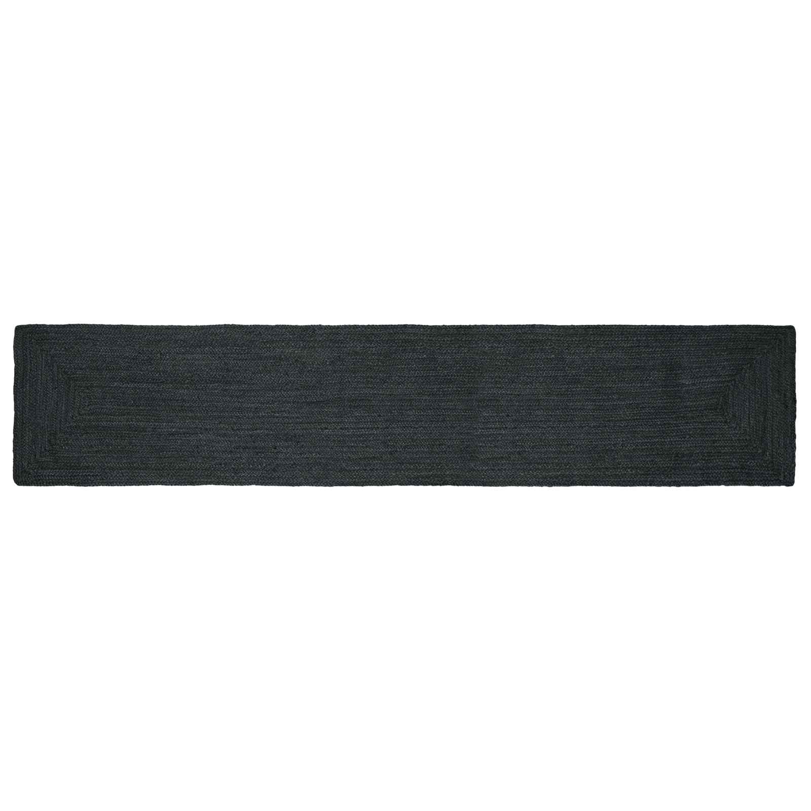 Vloerkleden Rechthoekig Donkergrijs 60 x 400 cm Jute