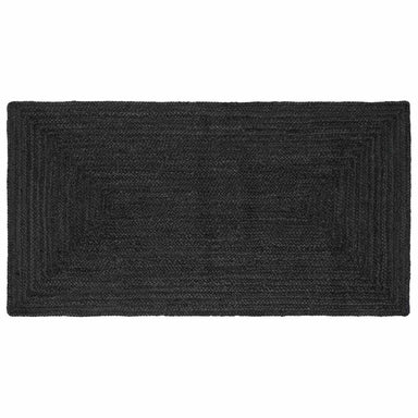 Vloerkleden Rechthoekig Donkergrijs 100 x 200 cm Jute