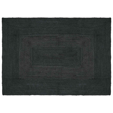 Vloerkleden Rechthoekig Donkergrijs 120 x 170 cm Jute
