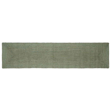 Vloerkleden Rechthoekig Olijfgroen 60 x 200 cm Jute