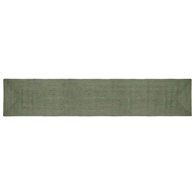 Vloerkleden Rechthoekig Olijfgroen 80 x 400 cm Jute