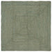 Vloerkleden Rechthoekig Olijfgroen 120 x 120 cm Jute