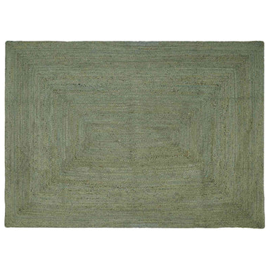 Vloerkleden Rechthoekig Olijfgroen 160 x 230 cm Jute