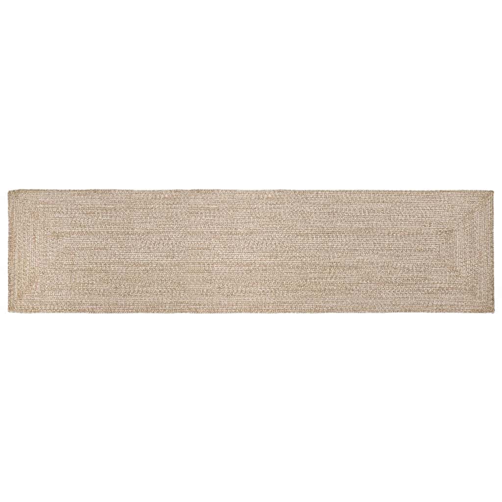 Vloerkleden Natuurlijk en Wit 60 x 400 cm Jute