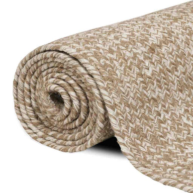 Vloerkleden Natuurlijk en Wit 80 x 150 cm Jute