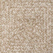 Vloerkleden Natuurlijk en Wit 240 x 240 cm Jute