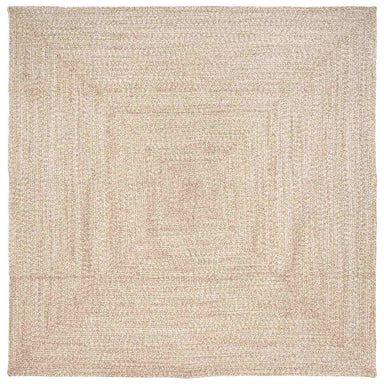 Vloerkleden Natuurlijk en Wit 240 x 240 cm Jute