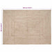 Vloerkleden Natuurlijk en Wit 240 x 340 cm Jute