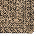 Vloerkleden Naturel en Zwart 80 x 200 cm Jute