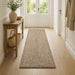 Vloerkleden Naturel en Zwart 80 x 200 cm Jute
