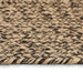 Vloerkleden Naturel en Zwart 120 x 170 cm Jute