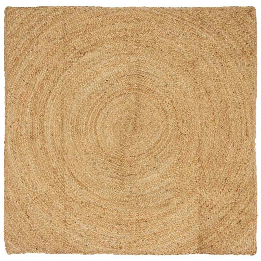 Vloerkleden Naturel 120 x 120 cm Jute