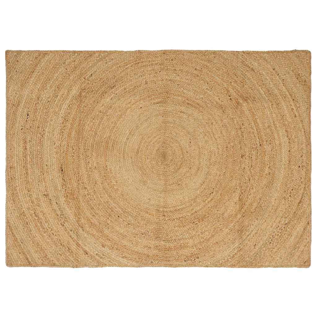 Vloerkleden Naturel 140 x 200 cm Jute