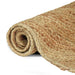 Vloerkleden Naturel 240 x 240 cm Jute