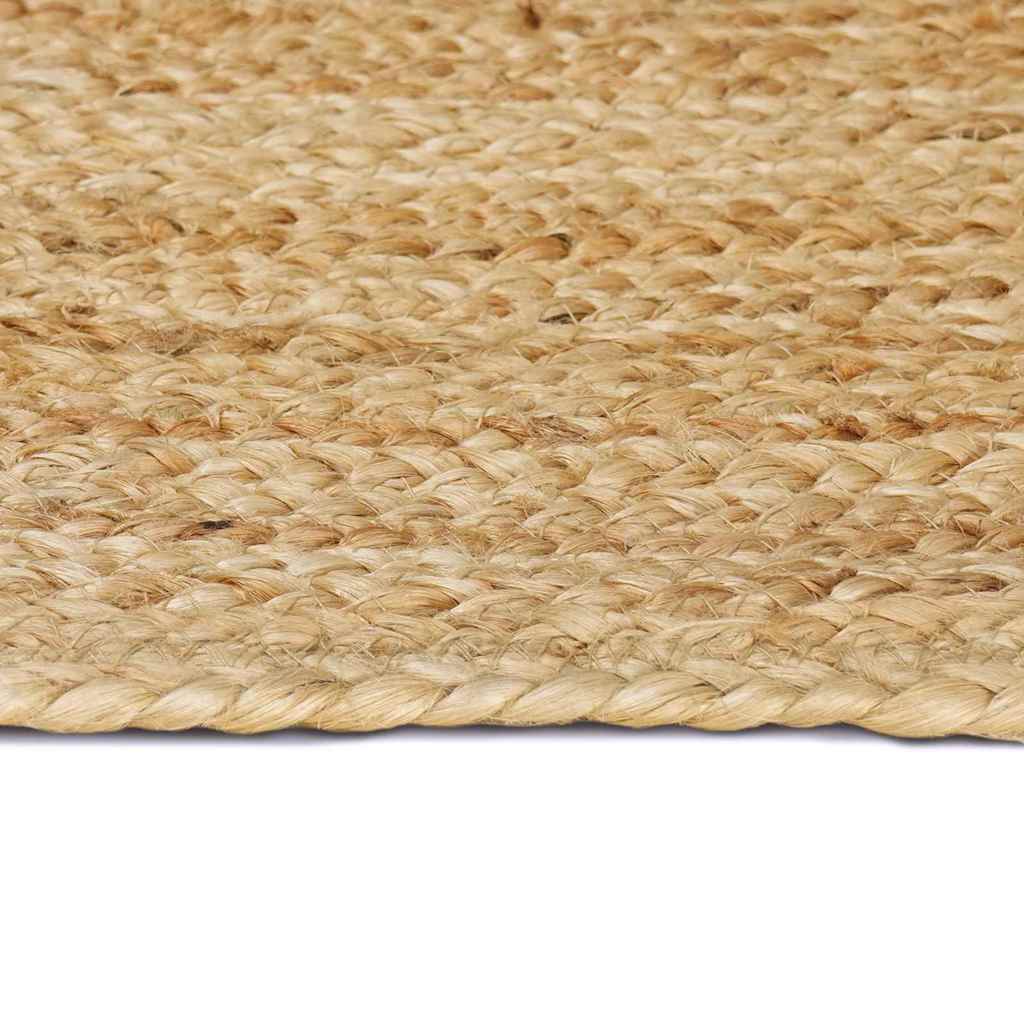Vloerkleden Naturel 240 x 240 cm Jute