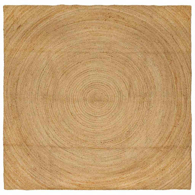 Vloerkleden Naturel 240 x 240 cm Jute