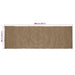 Vloerkleden Grijs 60 x 200 cm Jute