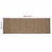 Vloerkleden Grijs 80 x 200 cm Jute
