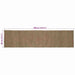 Vloerkleden Grijs 80 x 400 cm Jute