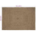 Vloerkleden Grijs 160 x 230 cm Jute