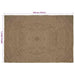Vloerkleden Grijs 240 x 340 cm Jute