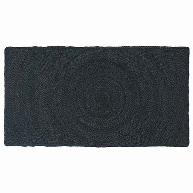 Vloerkleden Donkergrijs 60 x 110 cm Jute