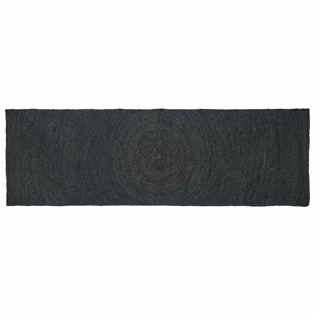 Vloerkleden Donkergrijs 80 x 250 cm Jute