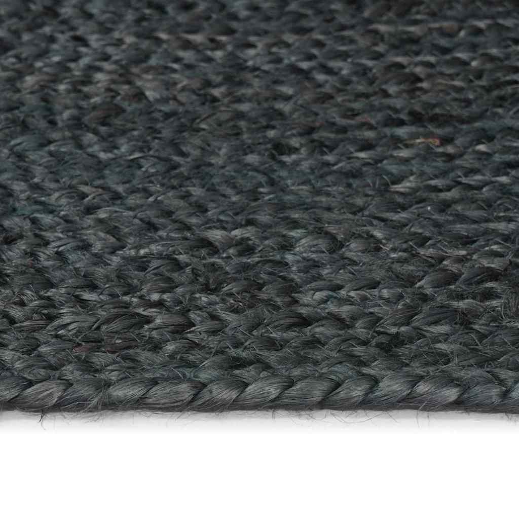 Vloerkleden Donkergrijs 160 x 230 cm Jute