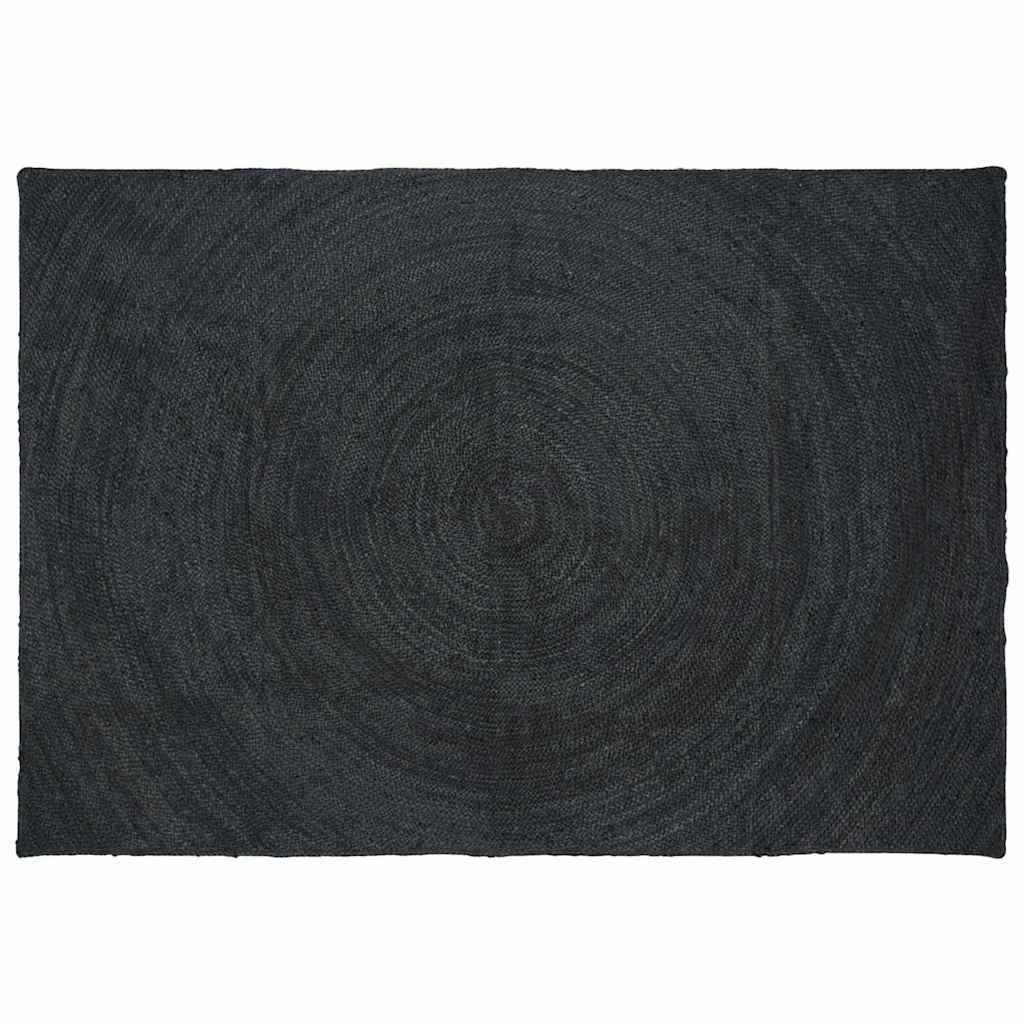Vloerkleden Donkergrijs 160 x 230 cm Jute