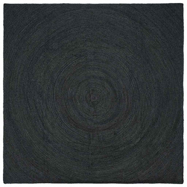 Vloerkleden Donkergrijs 200 x 200 cm Jute