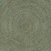 Vloerkleden Olijfgroen 60 x 200 cm Jute