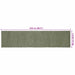 Vloerkleden Olijfgroen 60 x 250 cm Jute