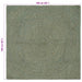 Vloerkleden Olijfgroen 160 x 160 cm Jute