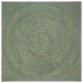 Vloerkleden Olijfgroen 300 x 300 cm Jute