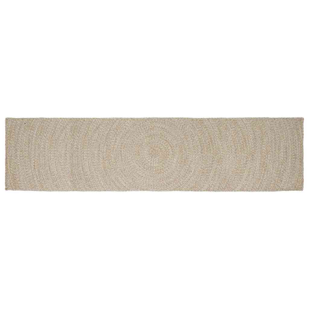 Vloerkleden Natuurlijk en Wit 60 x 400 cm Jute