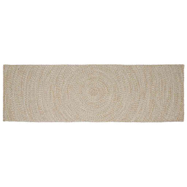 Vloerkleden Natuurlijk en Wit 80 x 250 cm Jute