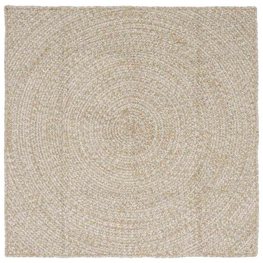 Vloerkleden Natuurlijk en Wit 120 x 120 cm Jute