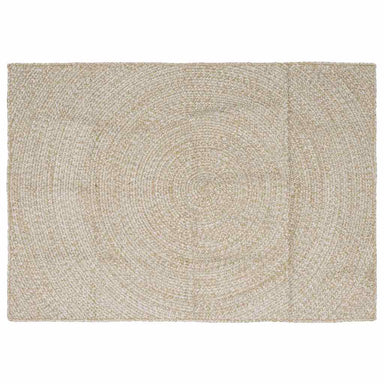 Vloerkleden Natuurlijk en Wit 120 x 170 cm Jute