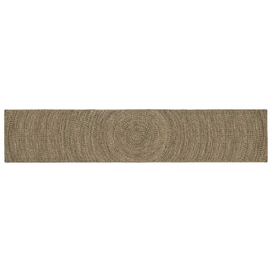 Vloerkleden Naturel en Zwart 60 x 400 cm Jute