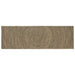 Vloerkleden Naturel en Zwart 80 x 250 cm Jute