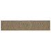 Vloerkleden Naturel en Zwart 80 x 400 cm Jute