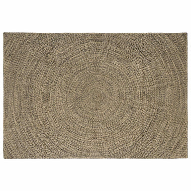 Vloerkleden Naturel en Zwart 160 x 230 cm Jute